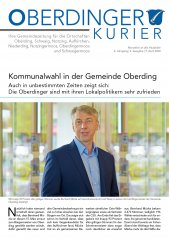 Oberdinger Kurier 09.04.2020